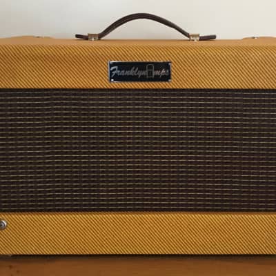 FranklynAmps '57 Tweed 5E3 Deluxe Head/6" Combo Amber'd Tweed image 2