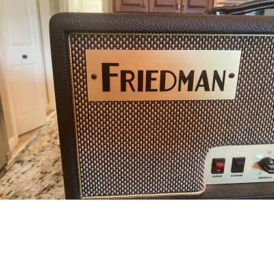 Friedman Runt 50 Amp Head with Tuki padded cover image 4