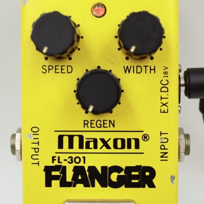 【更に値下げしました】マクソン フランジャー FL301 ビンテージ Vintage Maxon FL-301 Flanger, Made In Japan, 1970s | Tone