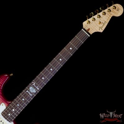 2006 Fender Custom Shop Limited Edition Fender 60th Anniversary Presidential Stratocaster Wine Red image 4