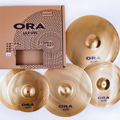 Wuhan ORA Series Low Volume Cymbal Pack - WUORASET4 image 1