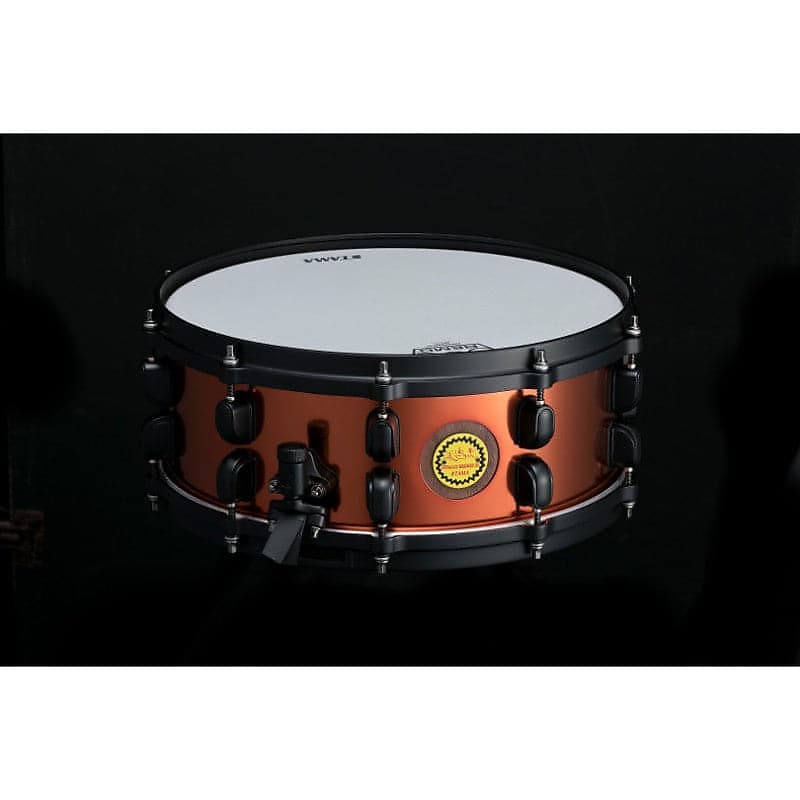Tama Ronald Bruner Signature Walnut/Steel Hybrid Snare Drum 14x5.5 image 1