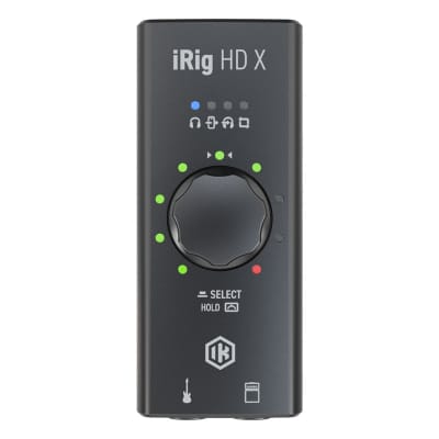 IK Multimedia iRig HD X Universal Guitar/Livestreaming Audio Interface image 1
