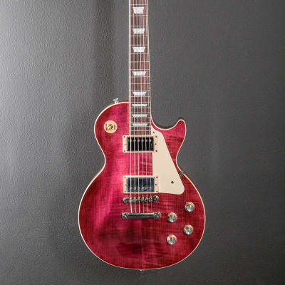 Gibson USA Les Paul Standard 60's Figured Top - Translucent Fuchsia image 3