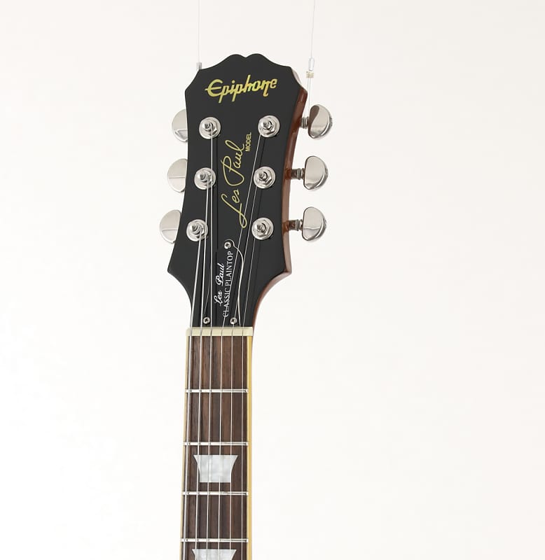 逸品　Epiphone Les Paul Classic Plain Top Epiphone Les Paul Classic Plain Top Honey Burst 2010 [SN