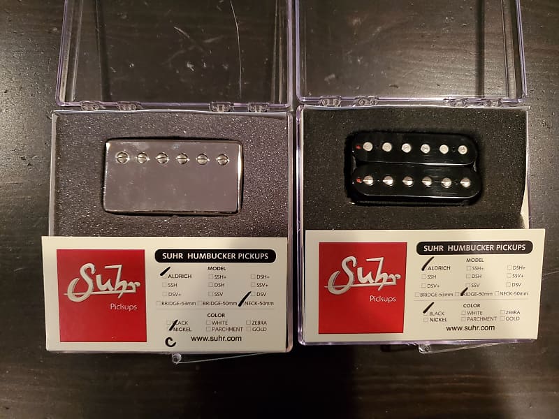 Suhr Aldrich Neck (Covered) and Bridge (Uncovered) 50mm Reverb