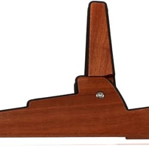 Cooperstand Pro-Tandem Double Guitar Stand - African Sapele image 7