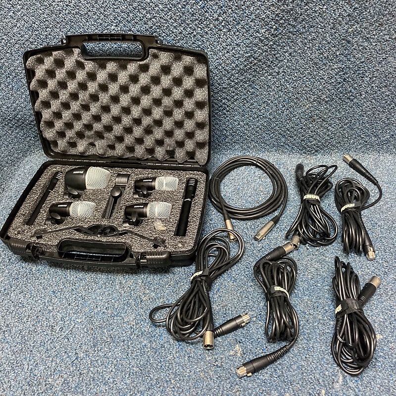 Shure 6 piece drum kit microphones