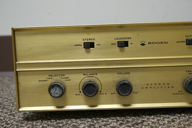 Bogen Model AP30 Stereo Hi-Fi Amplifier For Repair | Reverb Bogen Model AP30 Stereo Hi-Fi Amplifier For Repair | Reverb