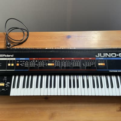 Roland Juno-6 Polyphonic Synthesizer w/ JU6-KBD Midi Kit