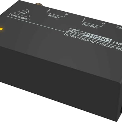 Behringer MicroPhono PP400 Ultra-Compact Phono Preamp image 7