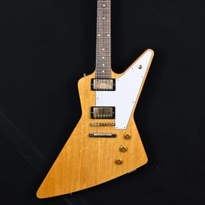 Gibson Custom Shop '58 Korina Explorer Reissue from 2022 in natural with original hardcase for sale