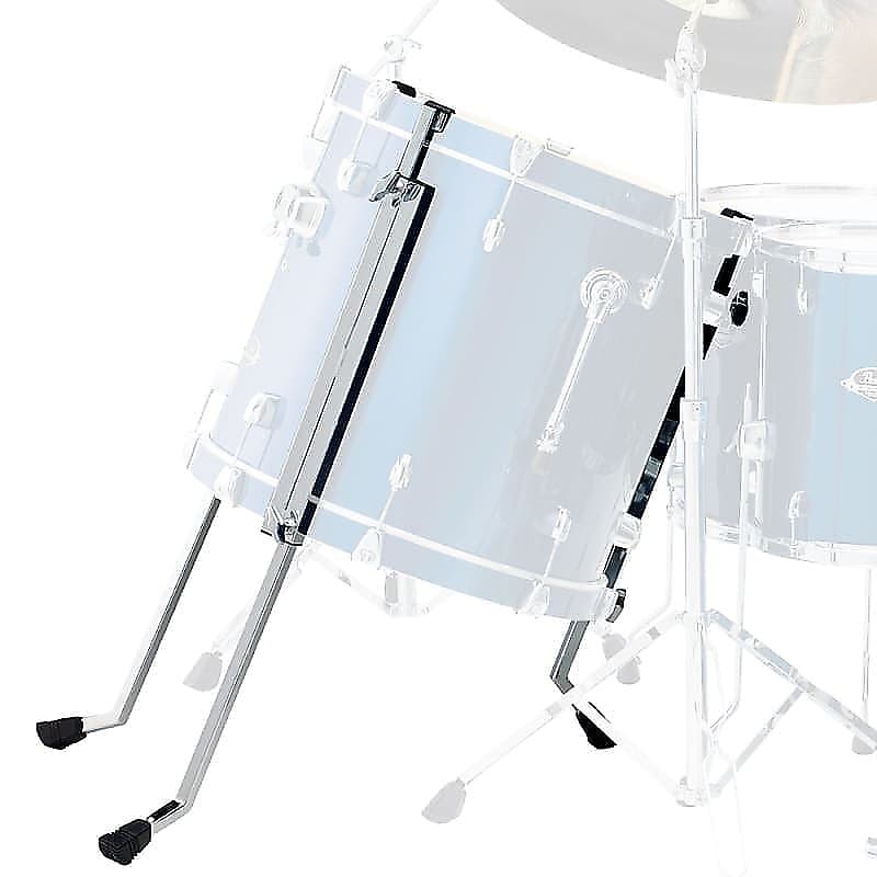 Pearl PMBDL3/C Set of 3 MultiFit Bass Drum Legs in Chrome Reverb