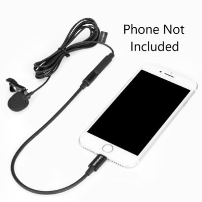 Saramonic LAVMICROU1A Omnidirectional Lav Mic with 2m Cable for iOS Devices image 2