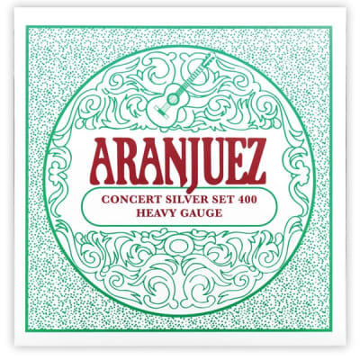ARANJUEZ Classical Guitar Strings Concert Silver 400 Heavy Gauge 7830 for sale