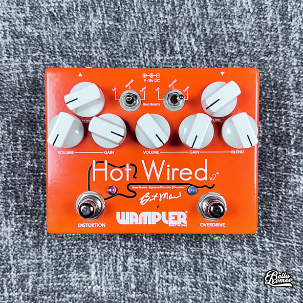 Wampler Hot Wired V2 Overdrive Pedal [Used] image 1
