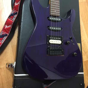ESP Mirage Custom Electric Gutiar SSH HSS Purple Reverse