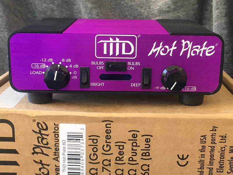 THD Hot Plate Power Attenuator 8 Ohm Reverb
