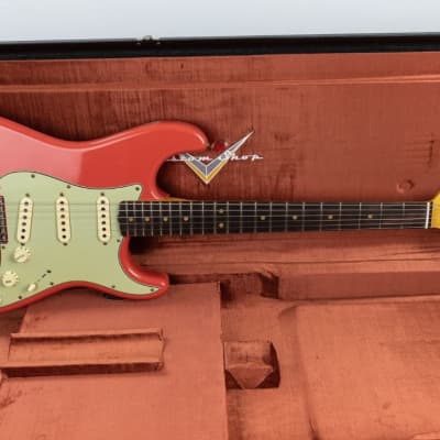 Fender Custom Shop '64 Strat Journeyman Relic, Faded Aged Fiesta Red 2023 - Fiesta Red for sale