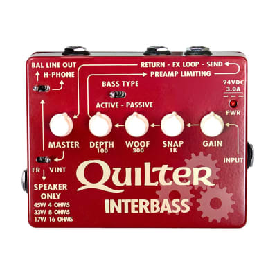 Quilter InterBass 45-Watt Bass Amp Pedal