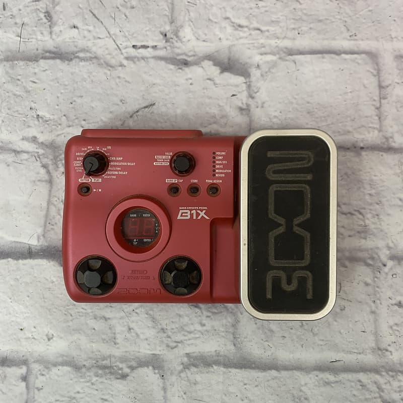 Zoom BX1 Bass Multi Effects Pedals Reverb
