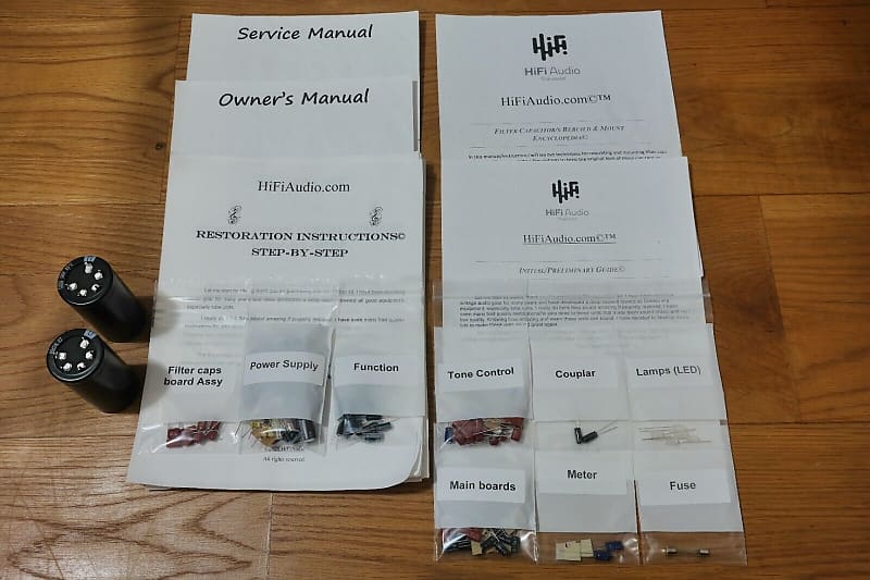 Yamaha CA-2000 restoration kit filter capacitor repair rebuild fix  			