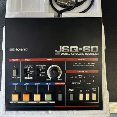 Roland JSQ-60 Digital Keyboard Recorder 1983 -1988 - Black