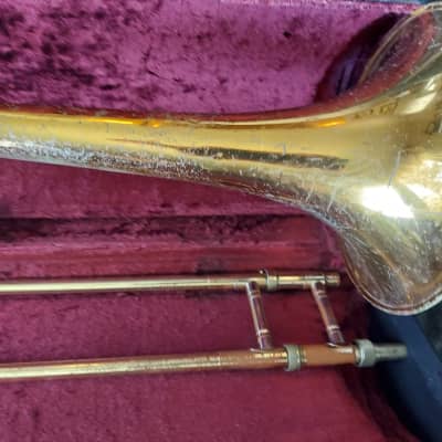 King 606 Tenor Trombone, USA, Brass, with case/mouthpiece image 9