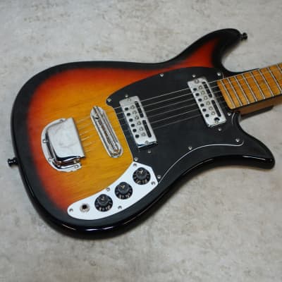 Vintage 60's Teisco Model 559-1405 electric guitar in | Reverb