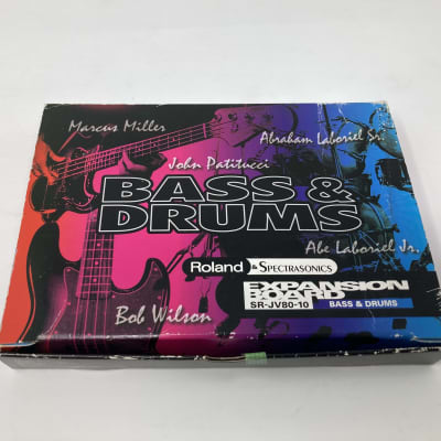 Roland SR-JV80-10 Bass and Drums Expansion Board BOXED