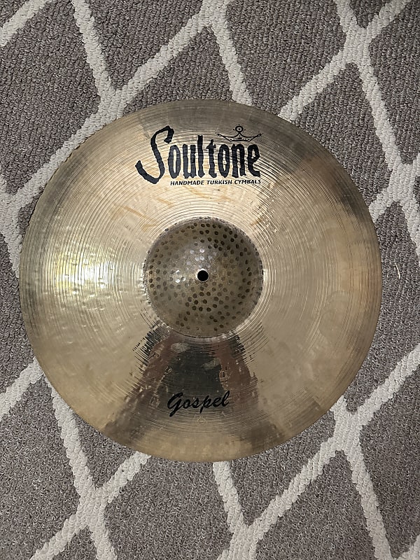 Soultone 19” Gospel Crash Cymbal Brilliant Reverb