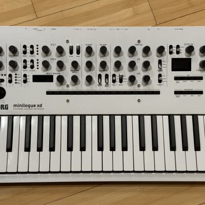 Korg Minilogue XD Pearl White Limited edition | Reverb