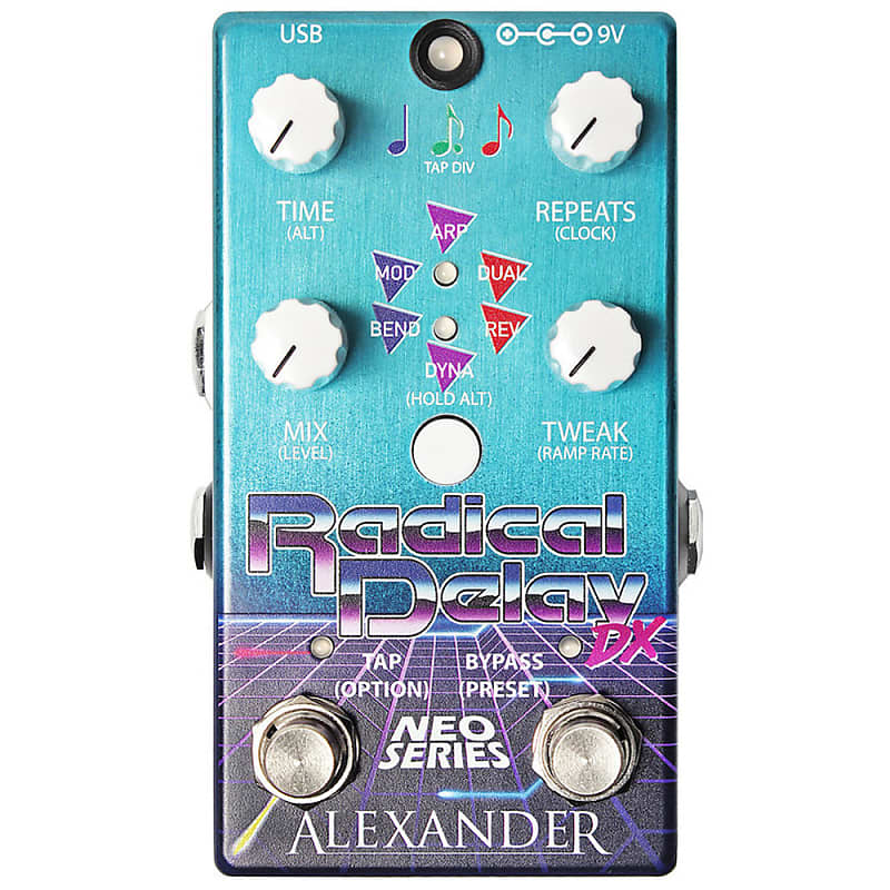 Alexander Pedals Radical Delay DX Delay Pedal - Last One! image 1