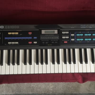 Casio CZ-1000 49-Key Synthesizer 1985 - Black