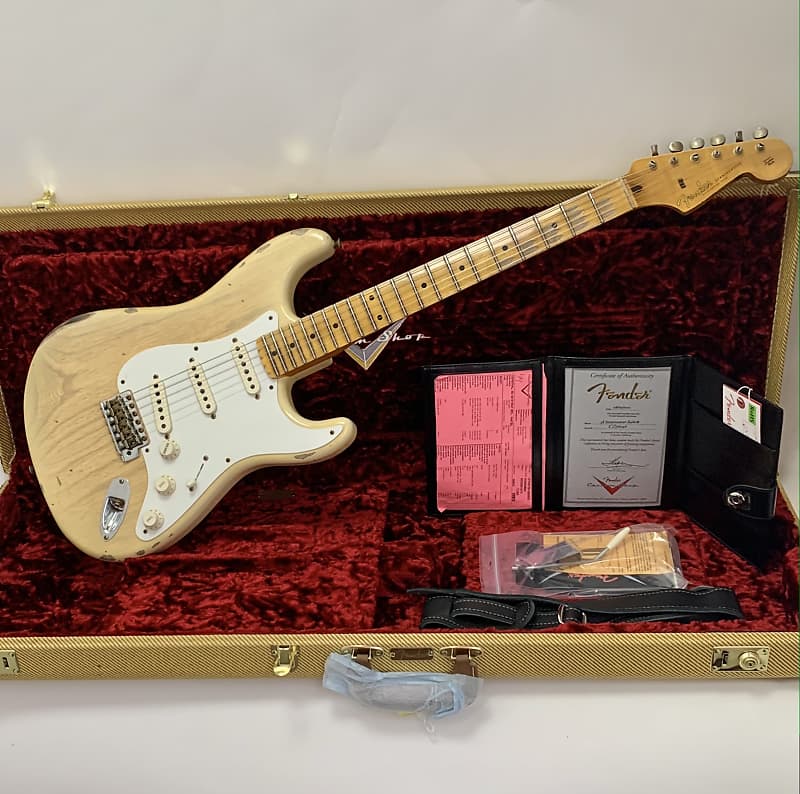 Fender Custom Shop '58 Stratocaster Relic Blonde image 1