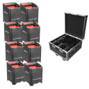 Chauvet DJ Package with 8x Freedom Par Hex 4  and Freedom Charge 8 Road Case
