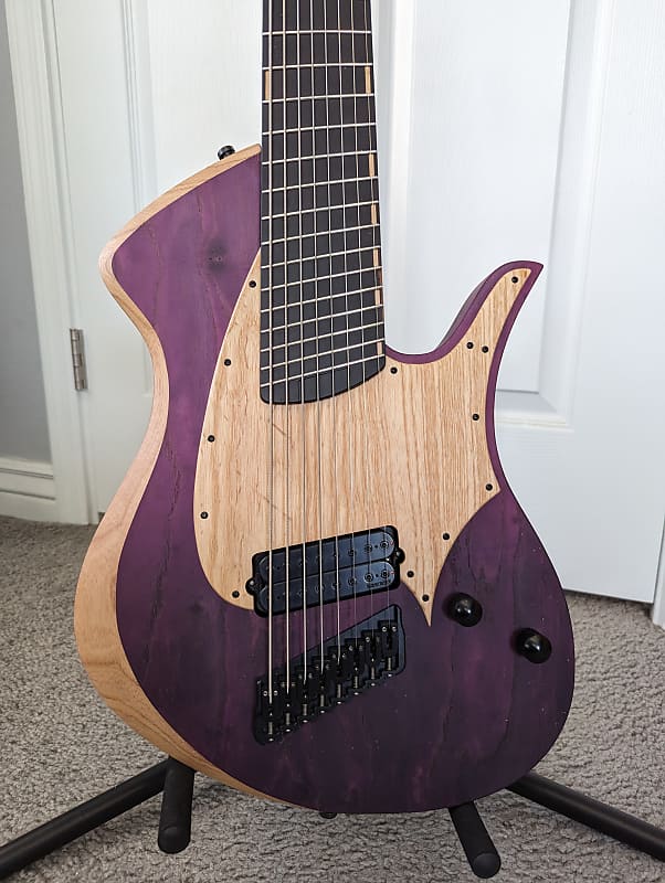 Badstroke Wendigo 2023 - Purple Satine 8-String | Reverb Badstroke Wendigo 2023 - Purple Satine 8-String | Reverb