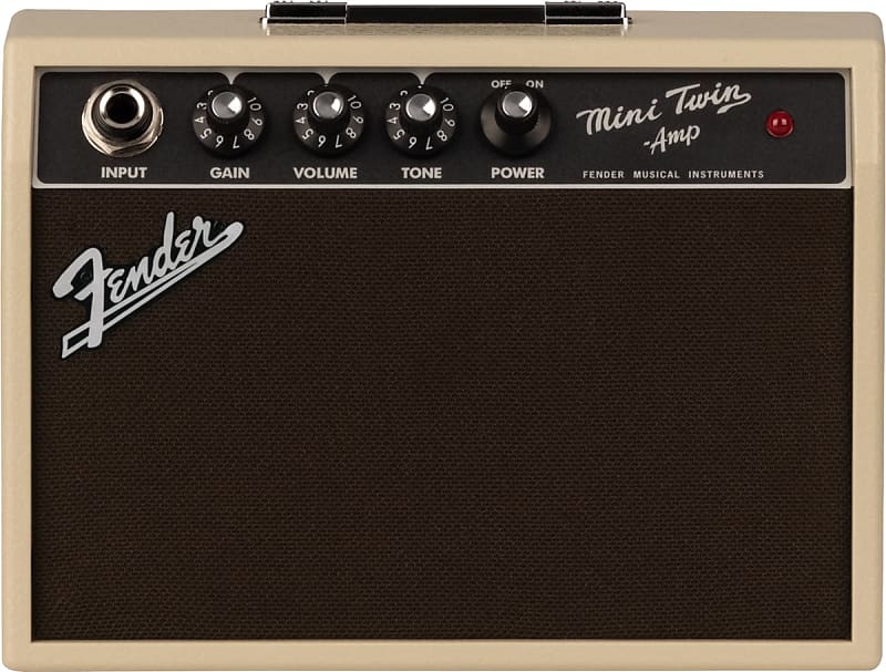 Fender Mini 65 Twin Amp Blonde image 1