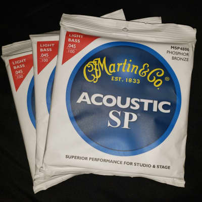 Martin MSP4850 Acoustic SP - Light  Acoustic Bass Strings image 1