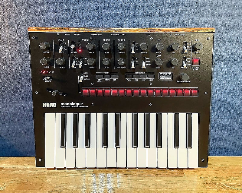 Korg monologue store reverb