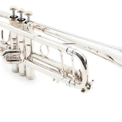 B&S Model 3137/2ST Challenger II Professional Trumpet with Solid Silver  Bell BRAND NEW | Reverb