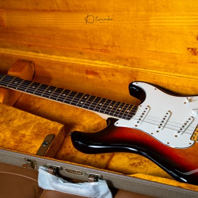 Fender Masterbuilt John Cruz '63 Stratocaster NOS Korina 2012 - sunburst image 7