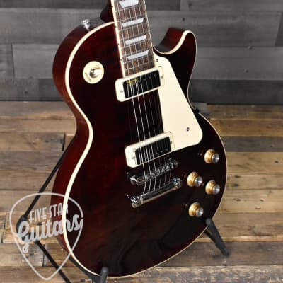 Gibson Les Paul Deluxe 70s - Wine Red with Hard Shell Case image 11