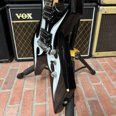 B.C. Rich Warlock Black & White Tribal image 4