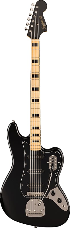 Squier BassⅥ ブラック Squier Classic Vibe Bass VI Purple Metallic w/Matching