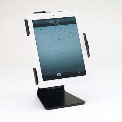 K&M 19752 ipad stand SUPER robust New never used iPad 2nd, 3rd or 4th Swivels  90 degree- image 6