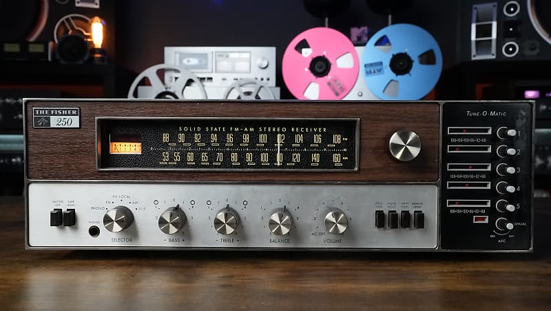 The Fisher 250-TX (30W/Ch) | Reverb