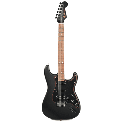 Fender Special Edition Noir Stratocaster HSS with Pau Ferro Fretboard and Matching Headstock