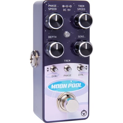 New Pigtronix Moon Pool Tremvelope Phaser Guitar Effects Pedal image 3