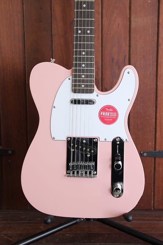 Squier affinity outlet telecaster pink